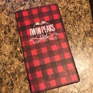 Twin Peaks Girl Lumber Jill Buffalo Plaid book